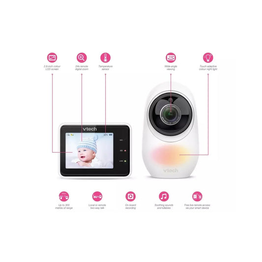 VTech RM2751 2.8" Smart Wi-Fi Baby Monitor