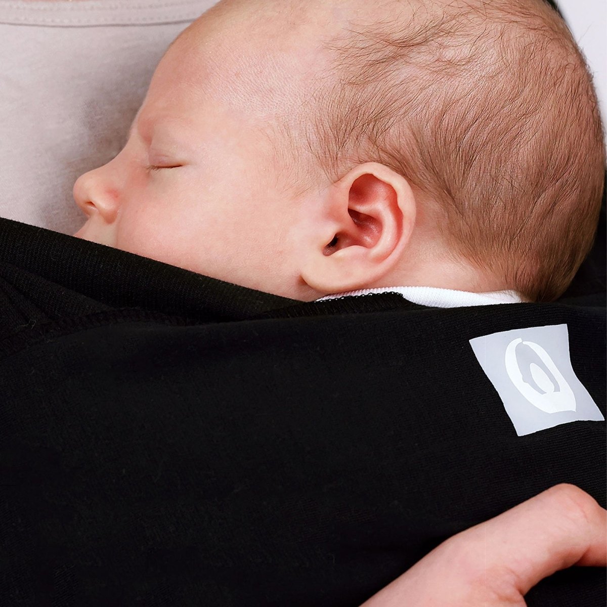 Gaia Carry Stretchy Baby Wrap Pure Tencel - Ebony