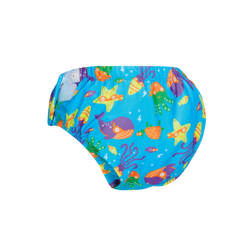 Zoggs Adjustable Reusable Swim Nappy (3-24 Months) - Super Star Design