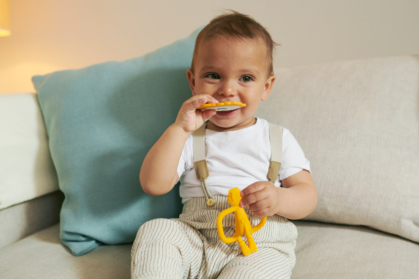 Matchstick Monkey Teething Starter Set (Available in Gigi Giraffe/Ludo Lion)
