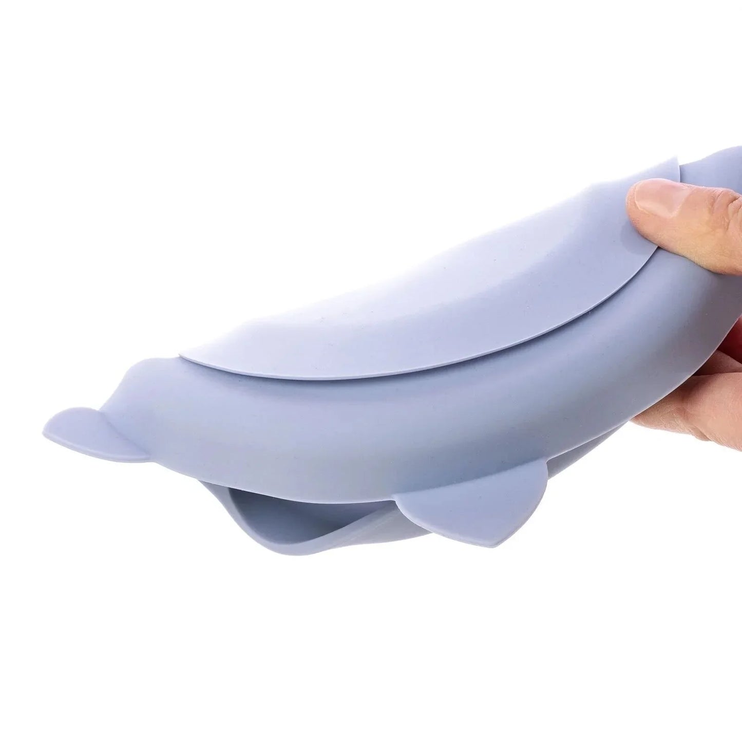 baby plus Silicone Suction Plate - Powder Blue