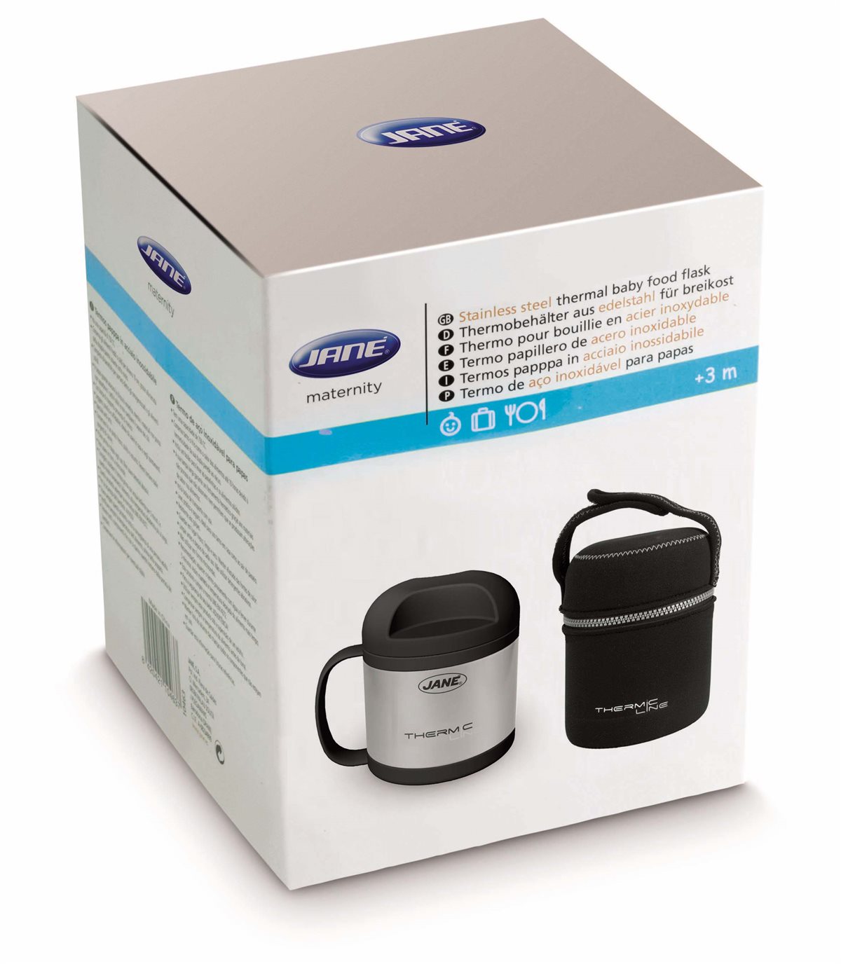 Jane Stainless Steel Thermal Food Flask (500ml)