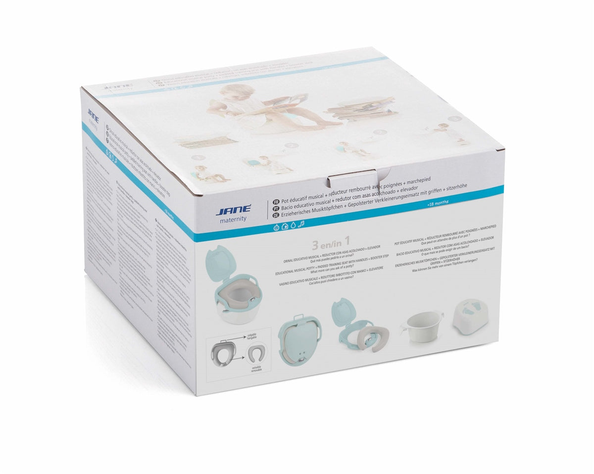 3in1 Educational Musical Potty, Trainer and Step System