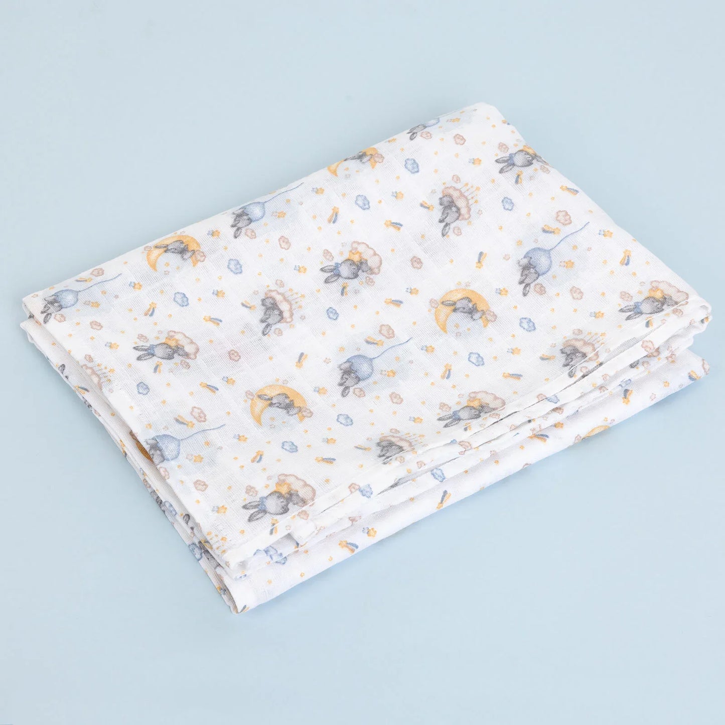 Little Dreams Girl Muslin Blanket - Patterned