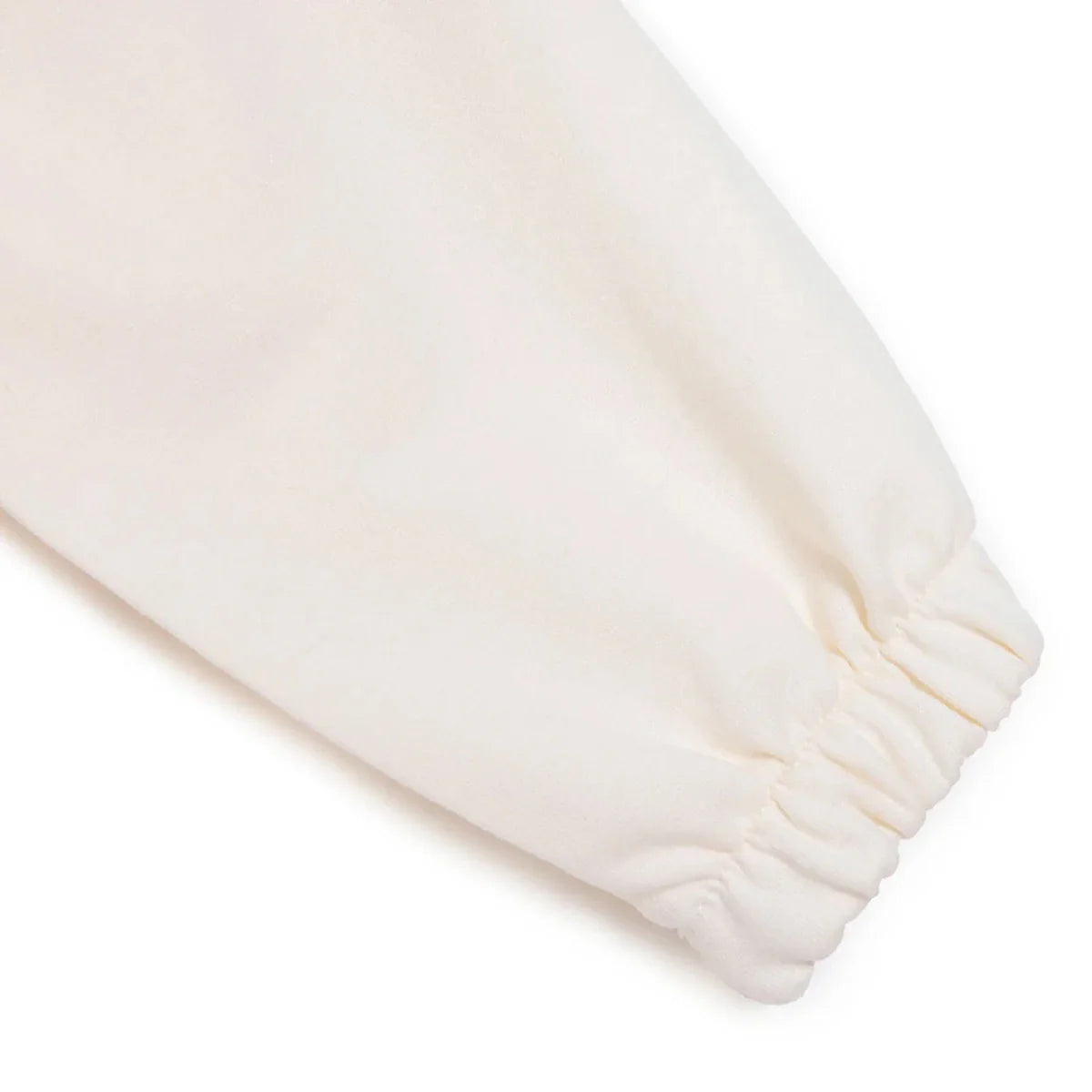 HelloBaby Girls Hooded Cardigan Crew Neck Long Sleeve - Ecru