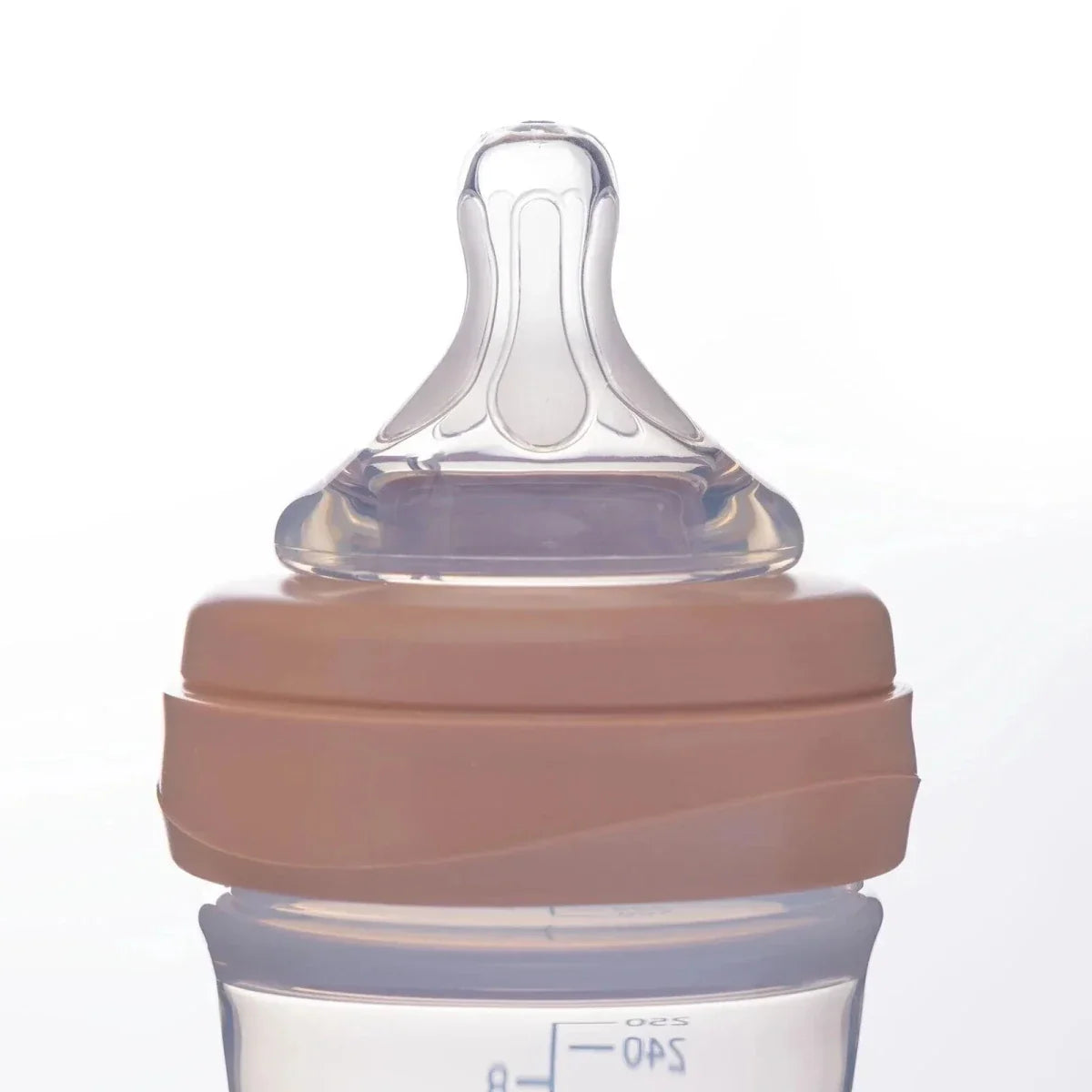 Mooma Kindy Bottle Fast Flow 18+ months 250ml - Old Rose