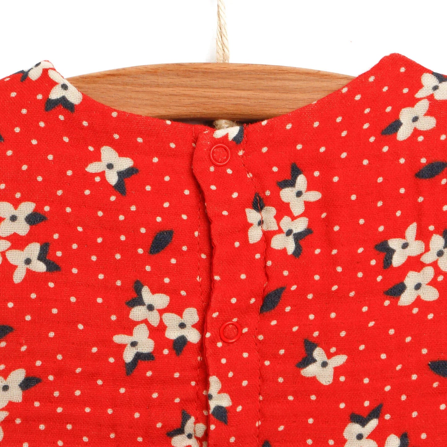 HelloBaby Basic Baby Girl Floral Muslin - Coral