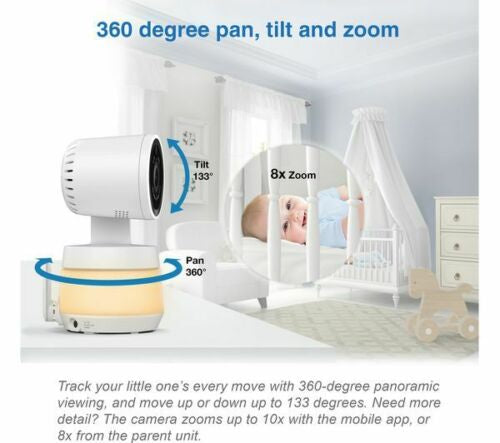 VTech Smart Wifi Baby Video Monitor (RM7767HD)