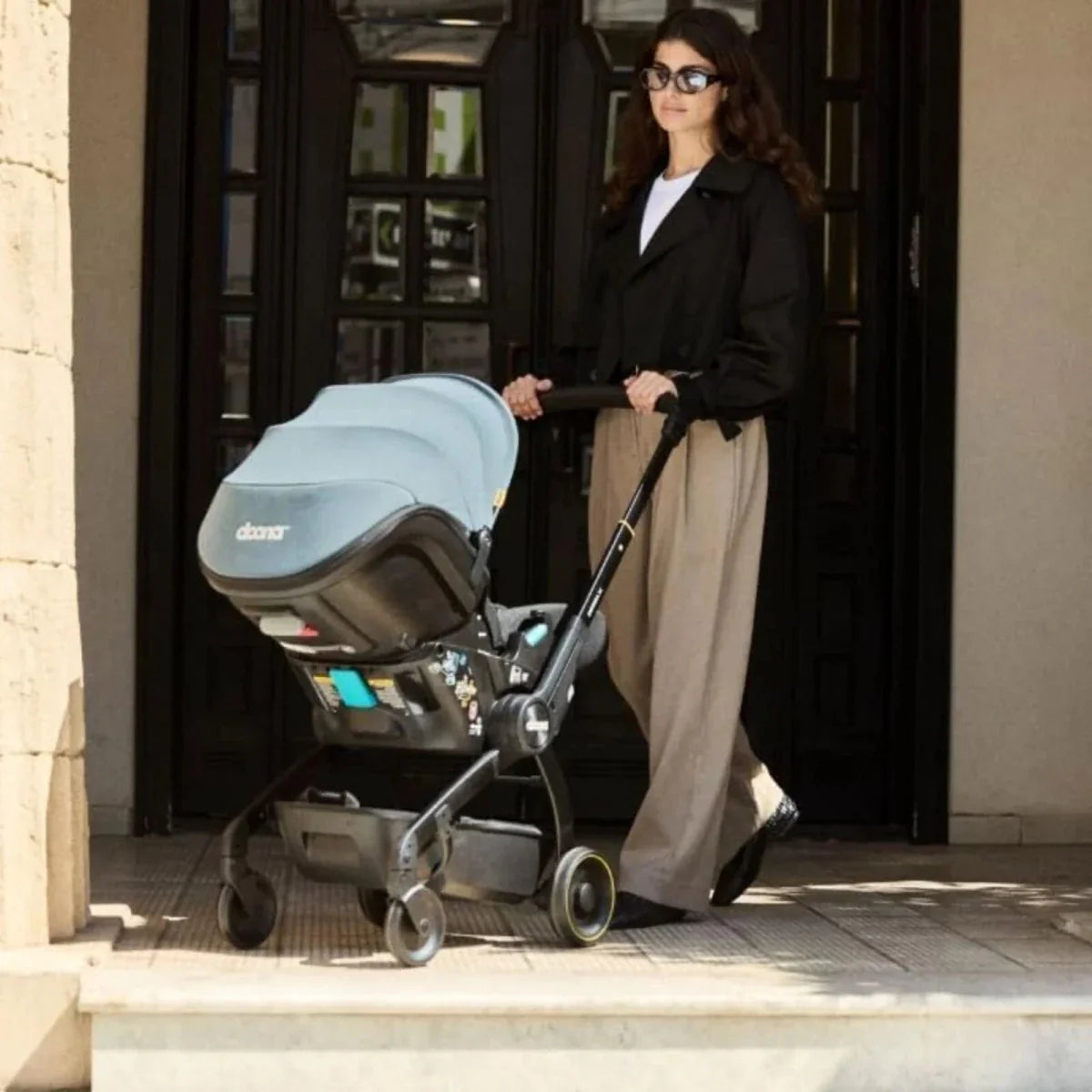 Doona X Infant Car Seat & Stroller - Ocean Blue