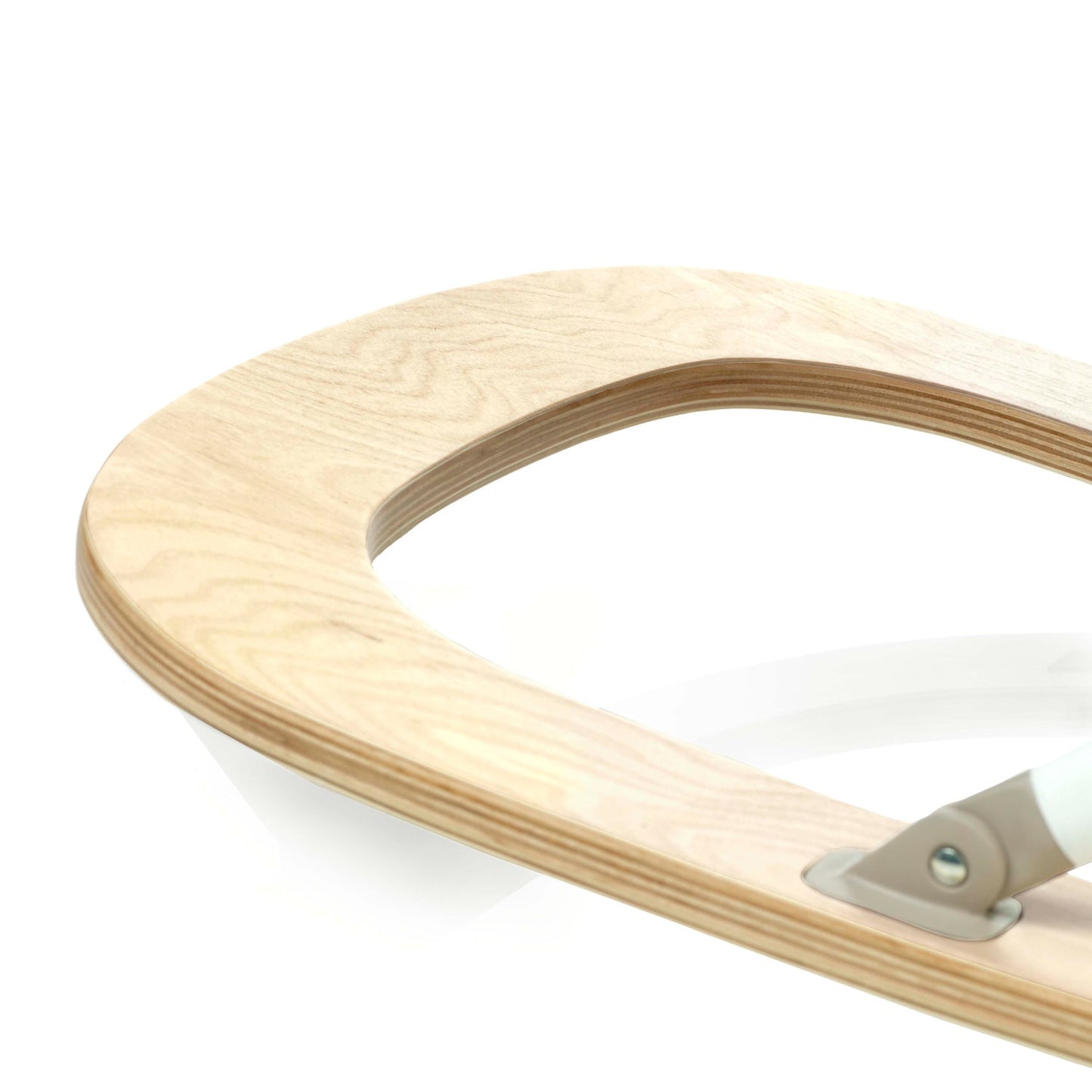 Jane Kalm Wooden Hammock – Natural Birch Rocker with Soft Padded Insert, Desert