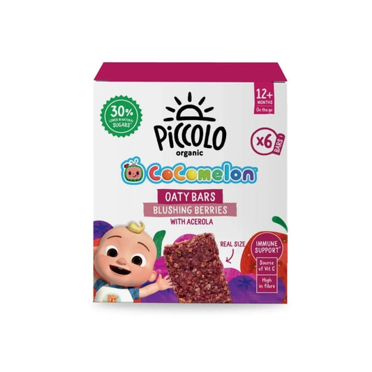 Piccolo Organic Blushing Berries Oaty Bar 12+ months 138g (6x23g)