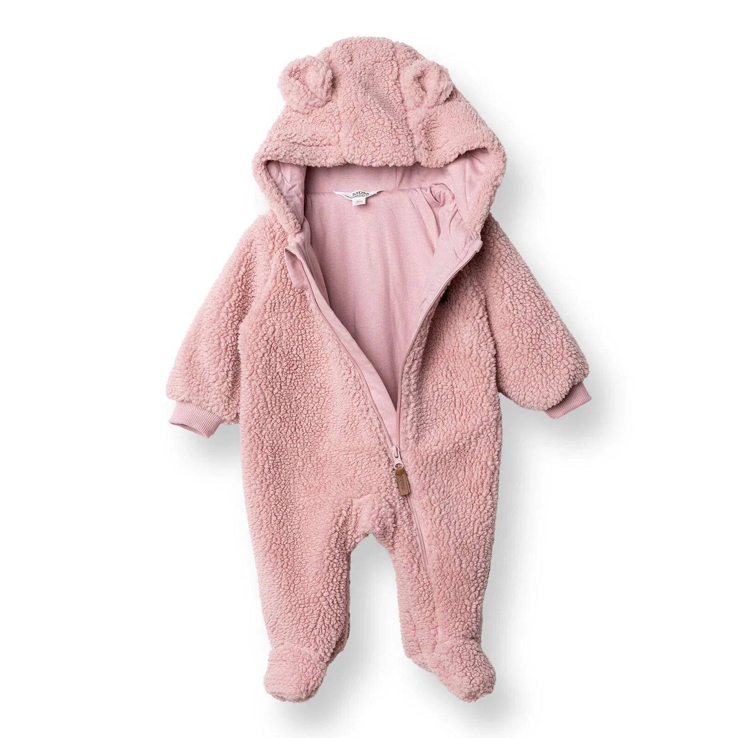 Midimod Newborn Welsoft Footed Jumpsuit - Pink