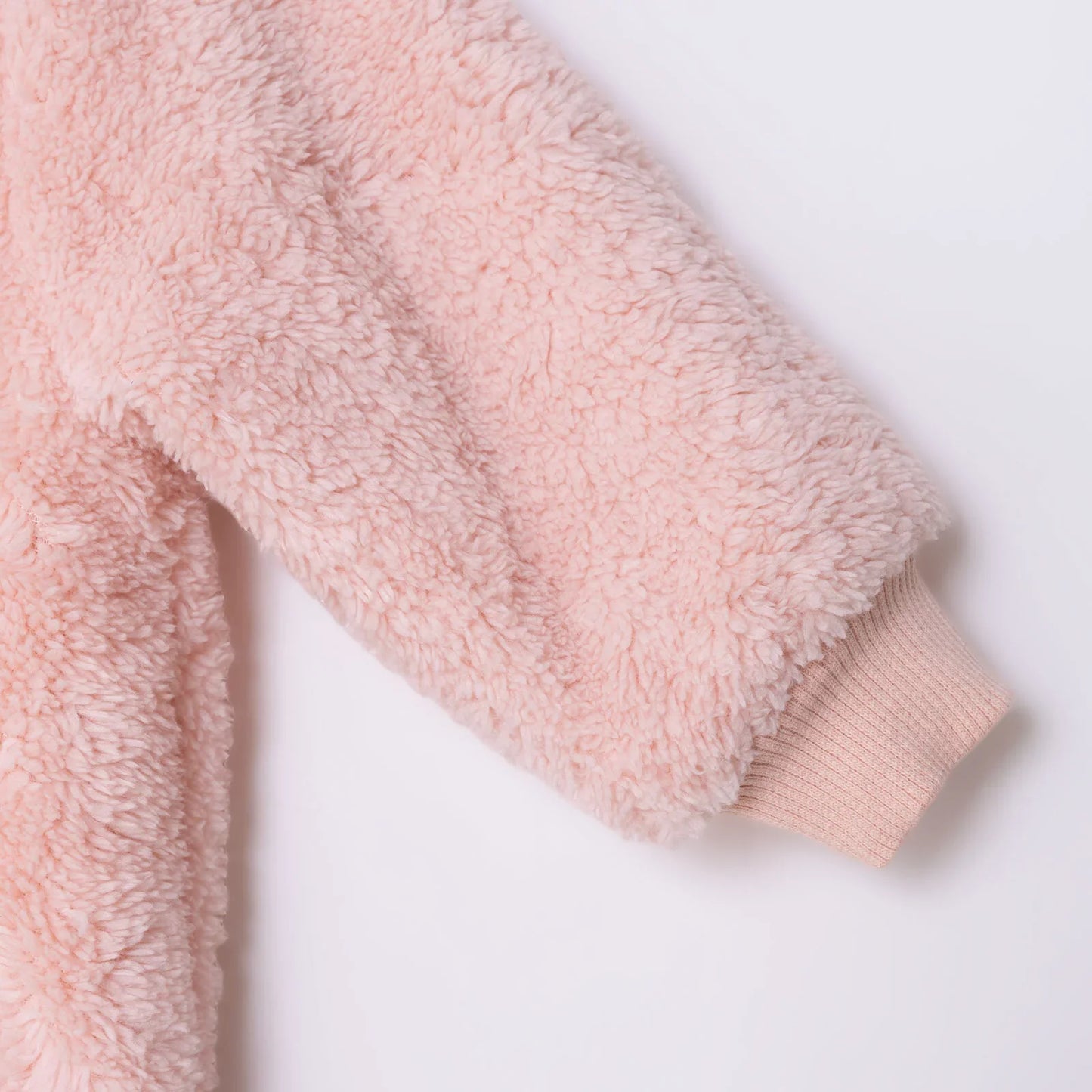 Midimod Newborn Welsoft Footless Jumpsuit - Pink