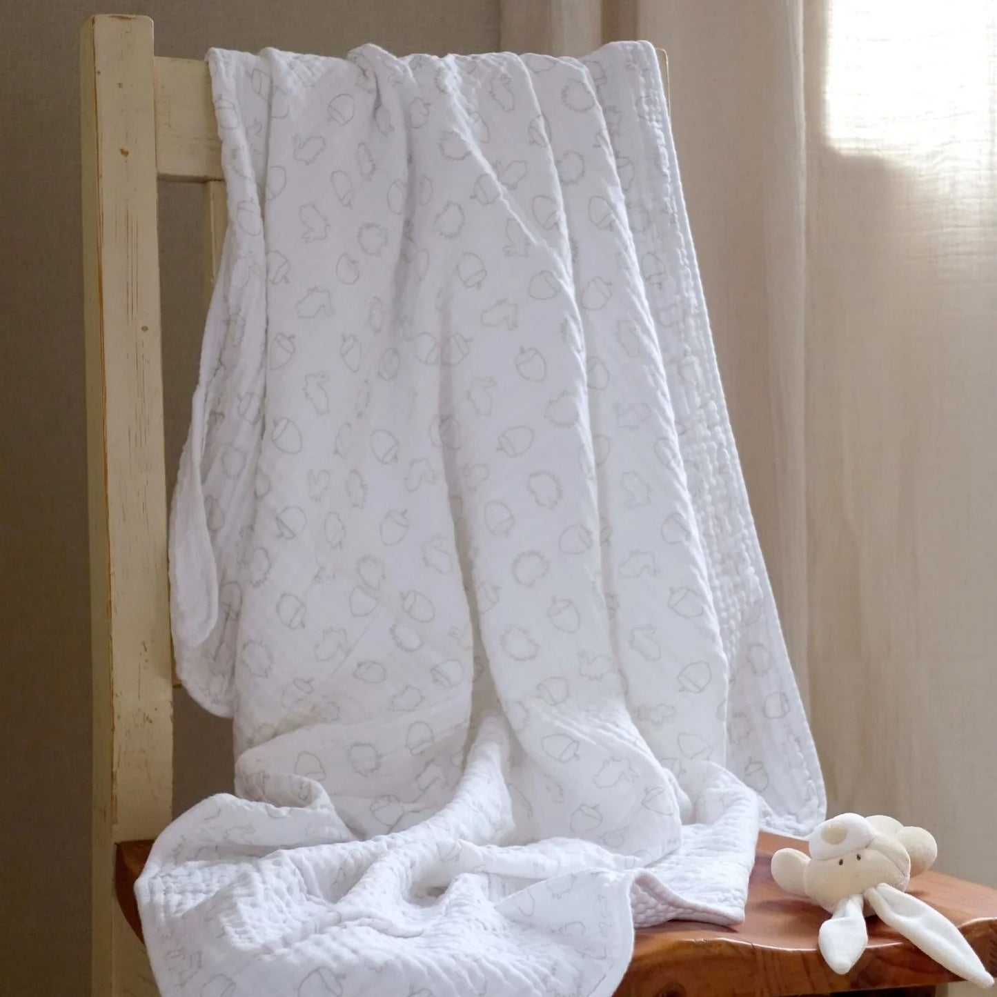 MuslinZ Muslin Blanket 120cm - Woodland
