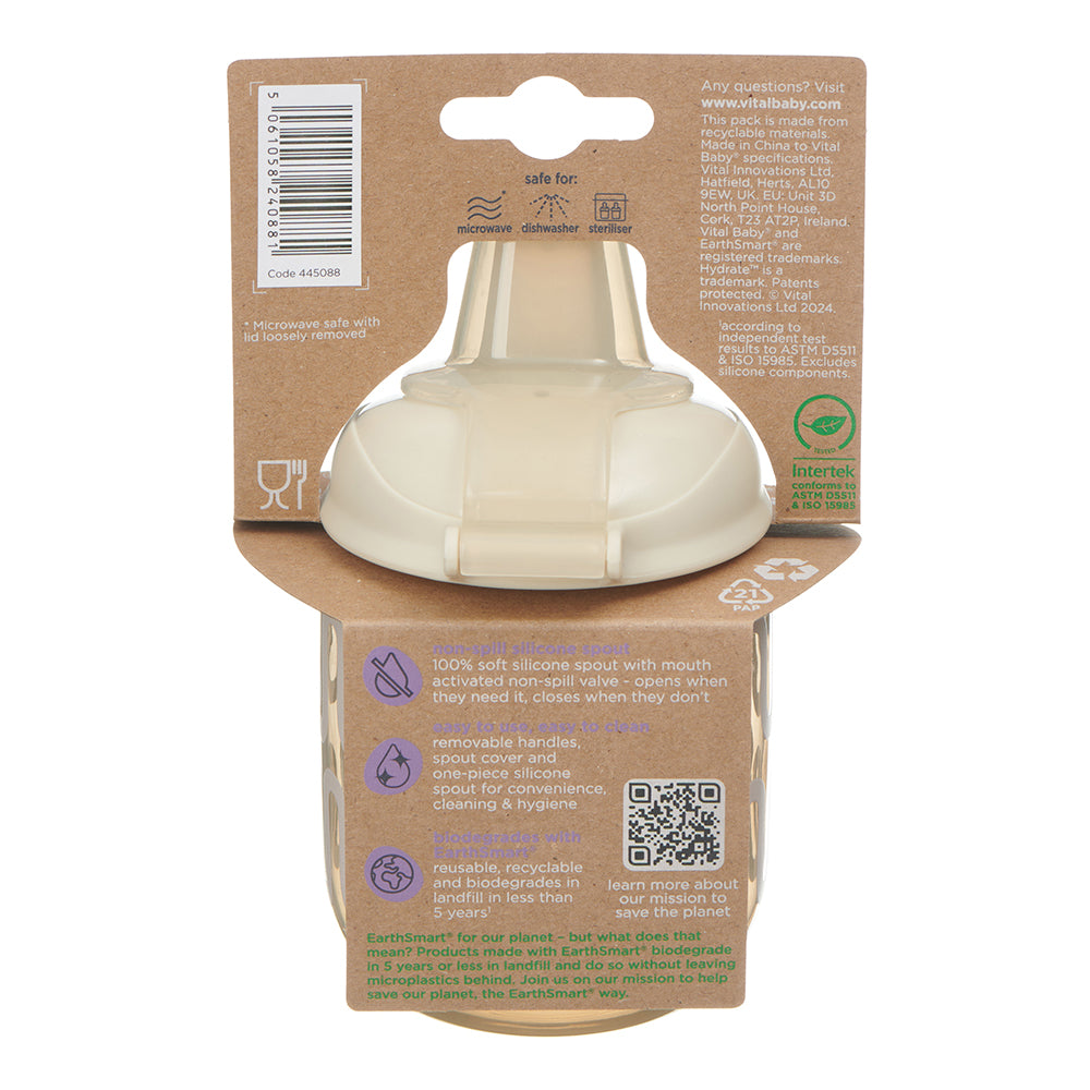 Vital Baby Little Sipper Children's Cup 270ml - Natural Oat