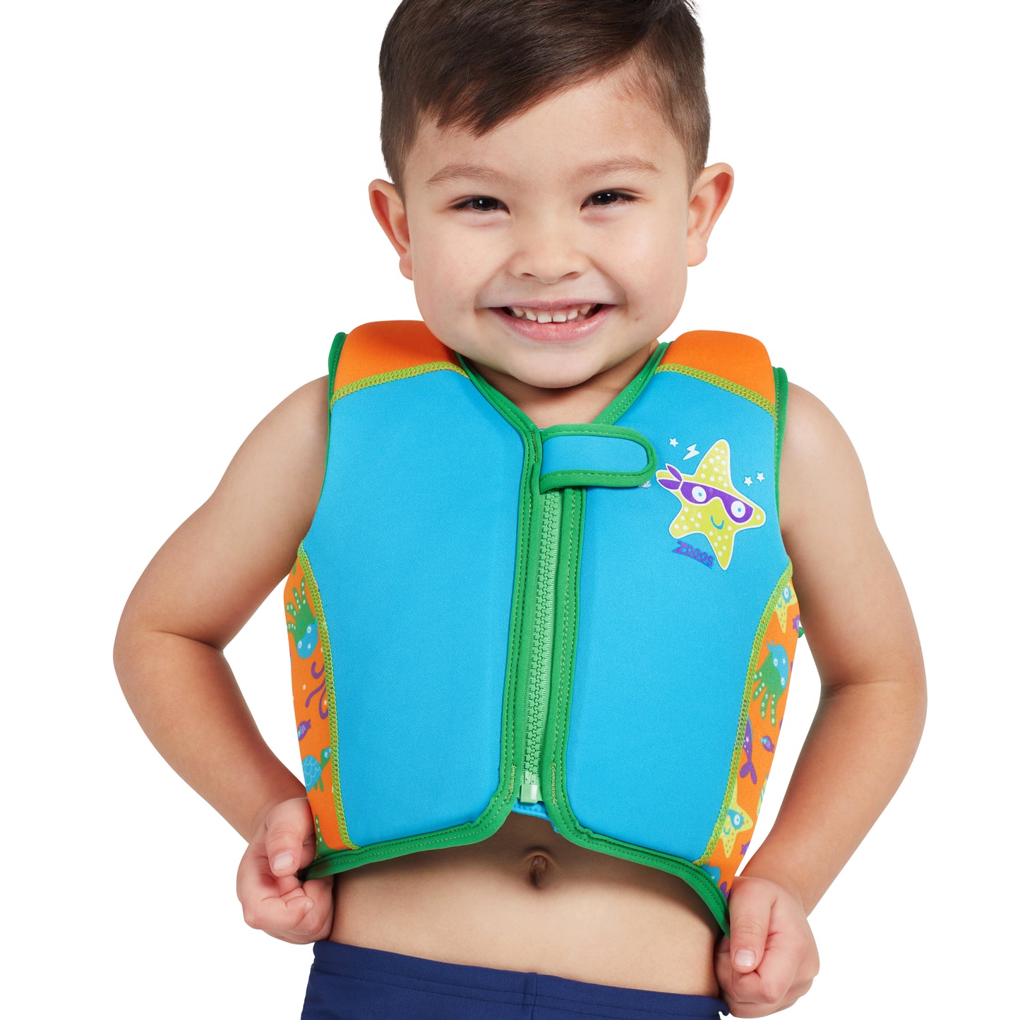 Zoggs Swim Sure Jacket - Superstar * Blue (2-3 Years)