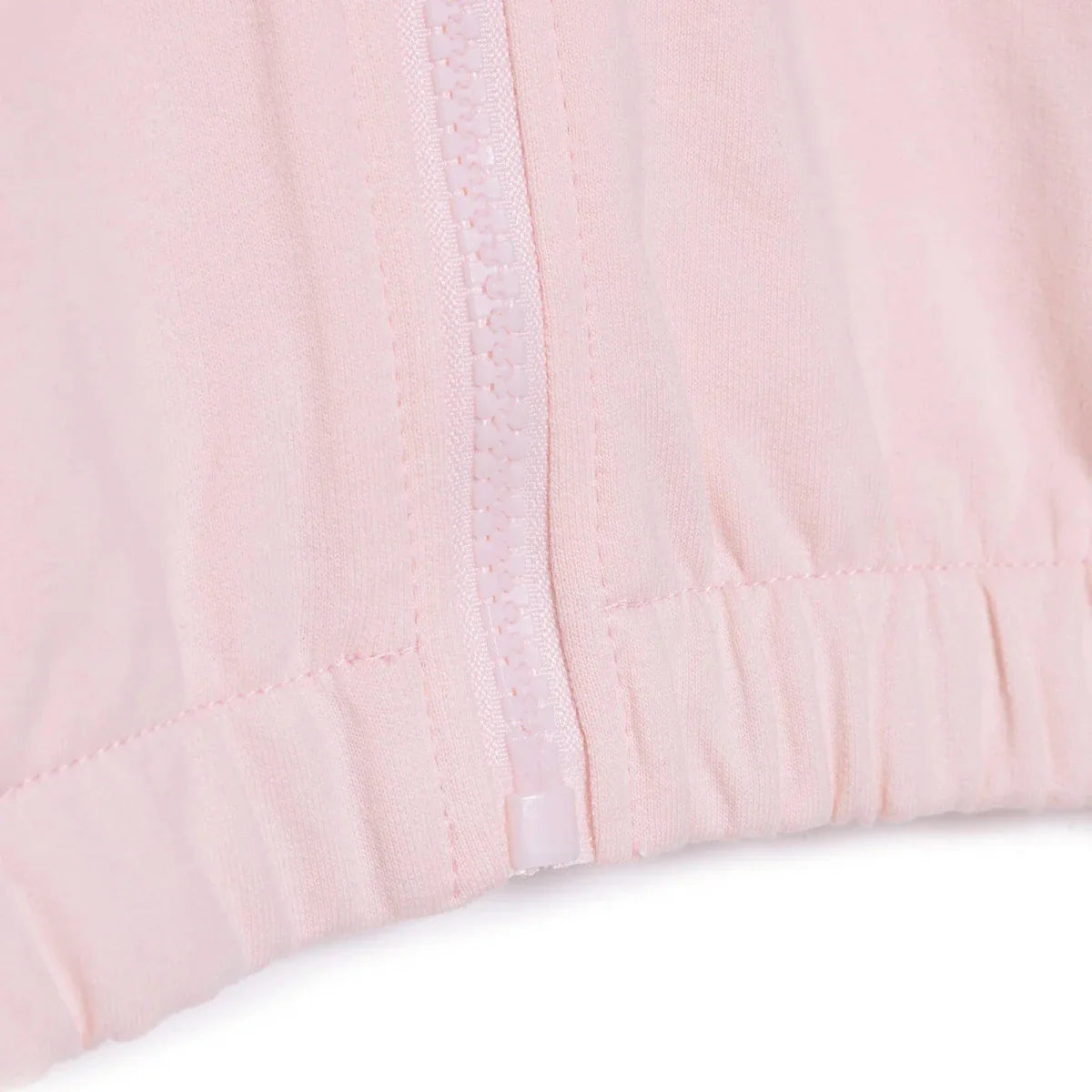 HelloBaby Girls Hooded Cardigan Crew Neck Long Sleeve - Pink