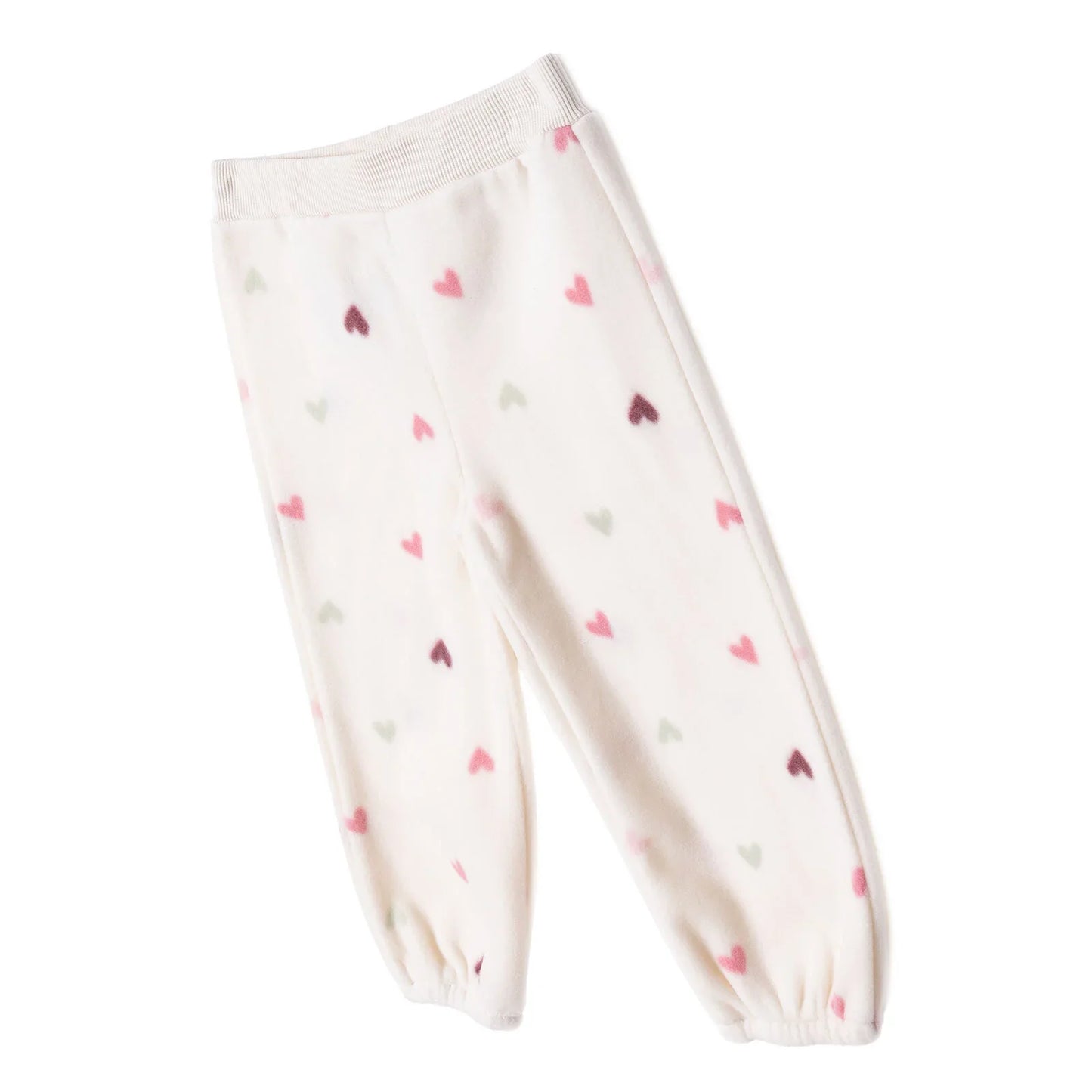 HelloBaby Polar Trousers - Ecru Printed