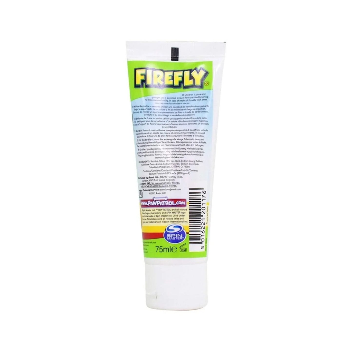 Paw Patrol Strawberry Flavour Toothpaste 75ml