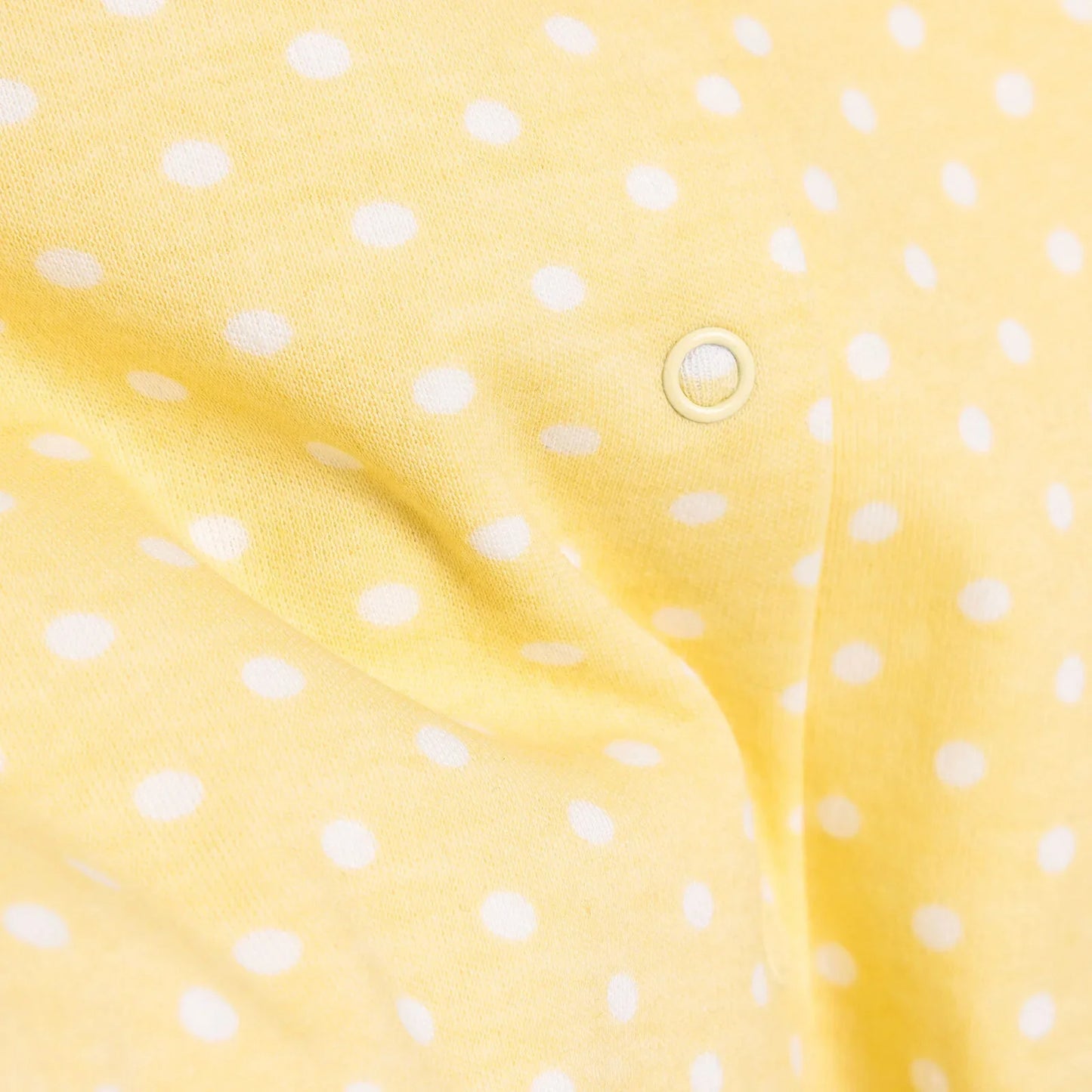 HelloBaby Newborn Girl Footed Jumpsuit - Yellow