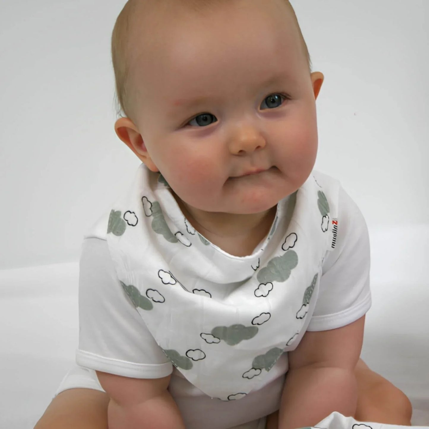 MuslinZ Bamboo/Organic Cotton Muslin Set - Grey Cloud