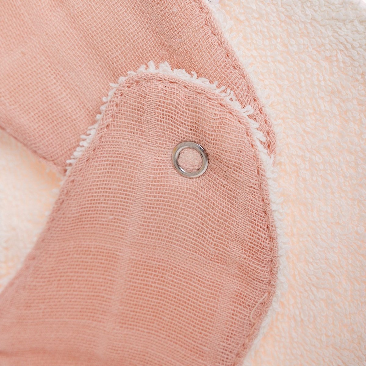 baby me Muslin Dribble Bib Blush