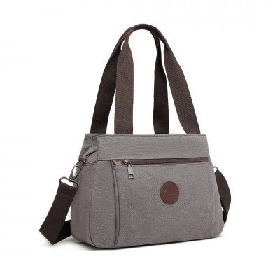 Canvas Multi-Functional Crossbody Baby Bag (Available in Black/Brown/Green/Grey/Khaki) - Little Lug