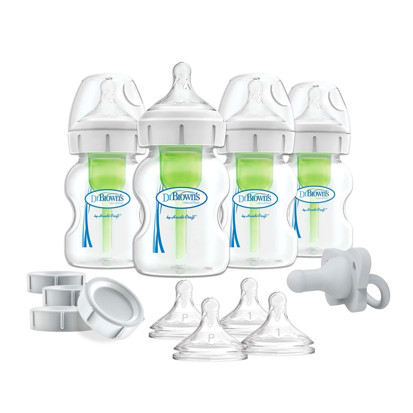 Dr Brown Options Plus Breast To Bottle Slow Flow Set - Little Lug