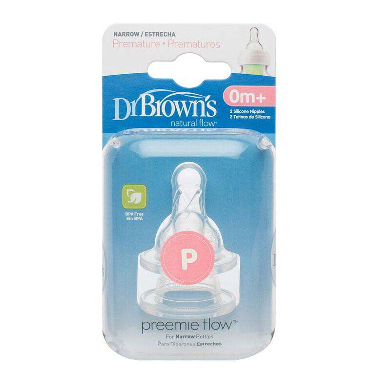 Dr Brown Options Teats - Preemie (Pack of 2) - Little Lug