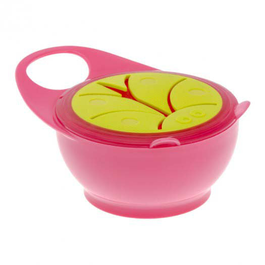 Brother Max Easi Hold Snack Pot (Pink / Green)