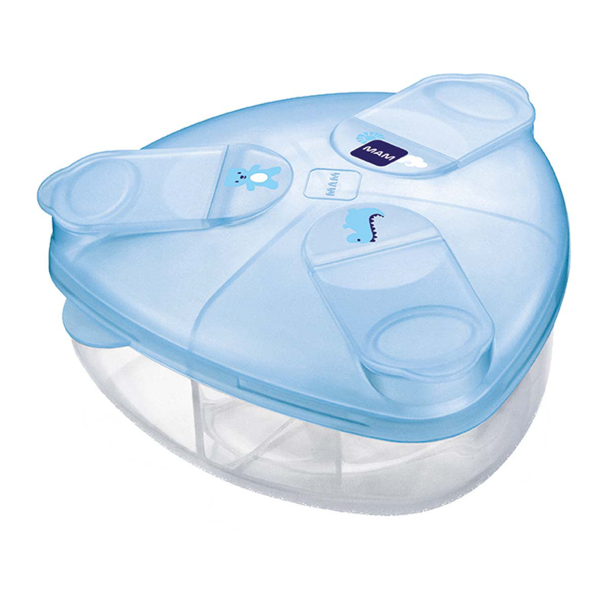 MAM Milk Powder Dispenser (Blue) - Little Lug