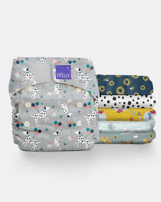 The Miosolo Classic 6 Nappy Bundle