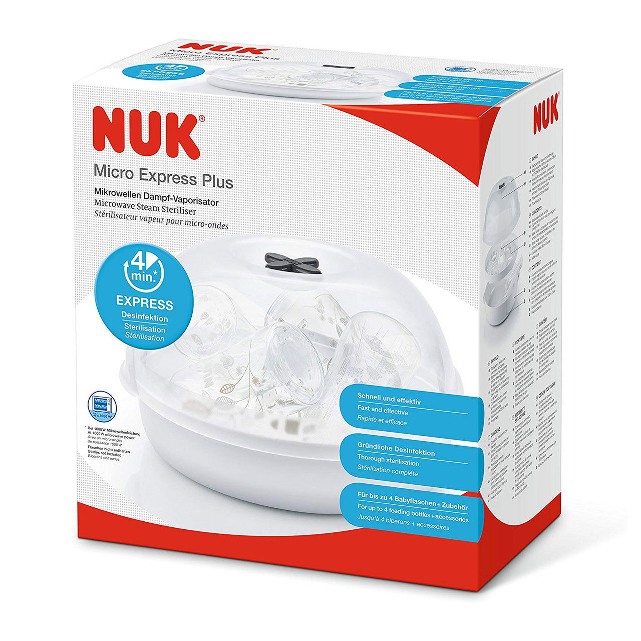 NUK Micro Express Plus Steriliser - Little Lug