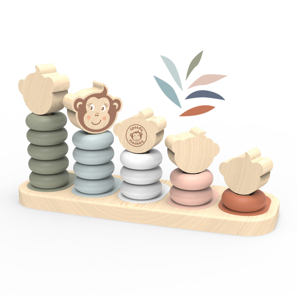 Speedy Monkey Family Stacker