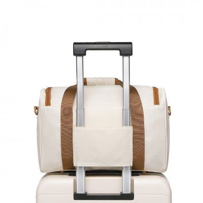 Spacious Travel Crossbody Bag (Available in Cream/Green/Pink) - Little Lug