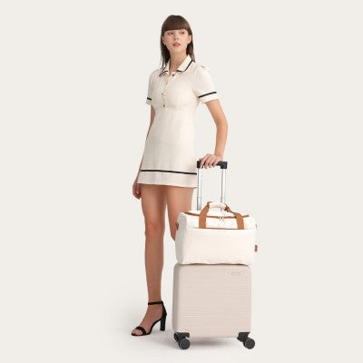 Spacious Travel Crossbody Bag (Available in Cream/Green/Pink) - Little Lug