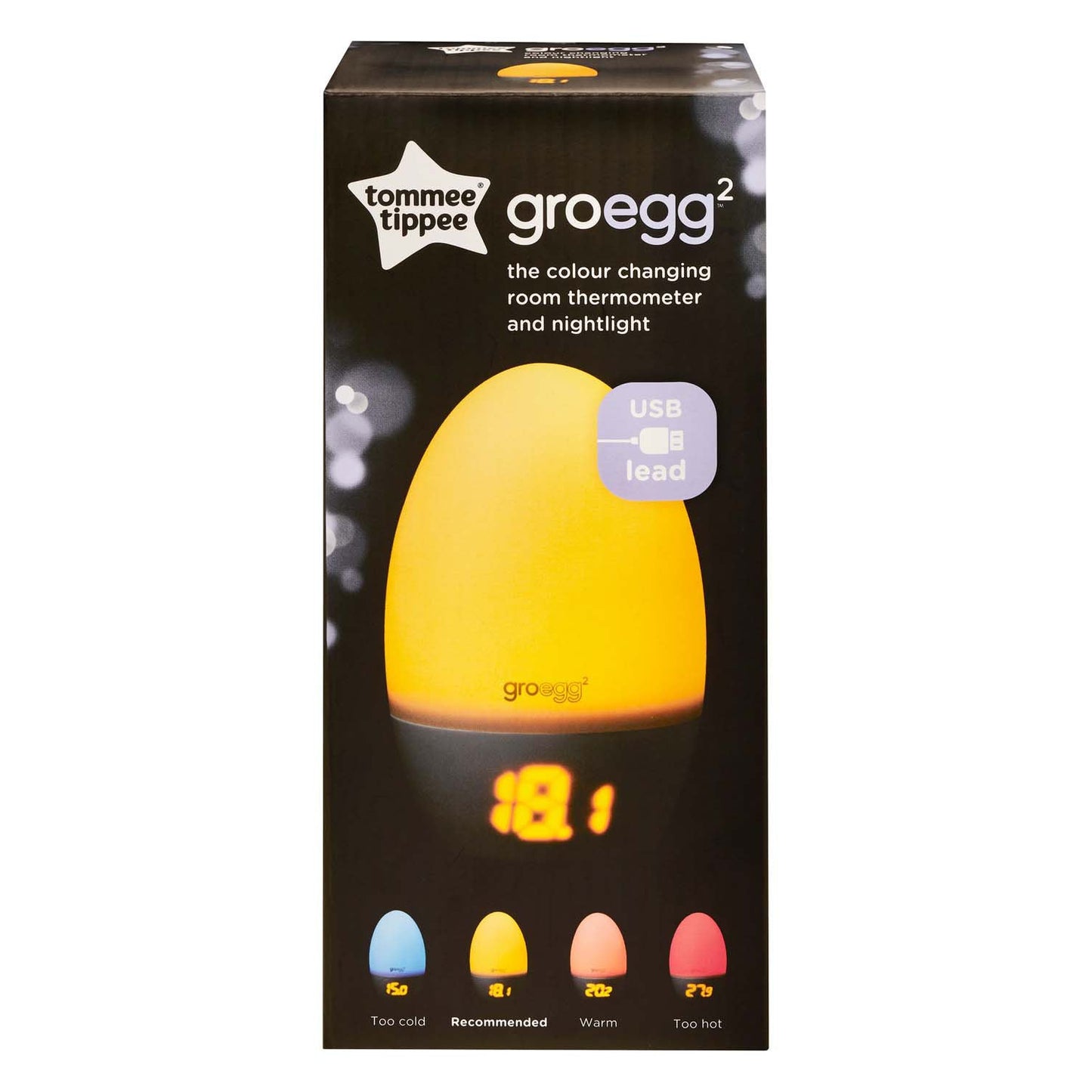 Tommee Tippee Groegg2 Ambient Room Thermometer - Little Lug