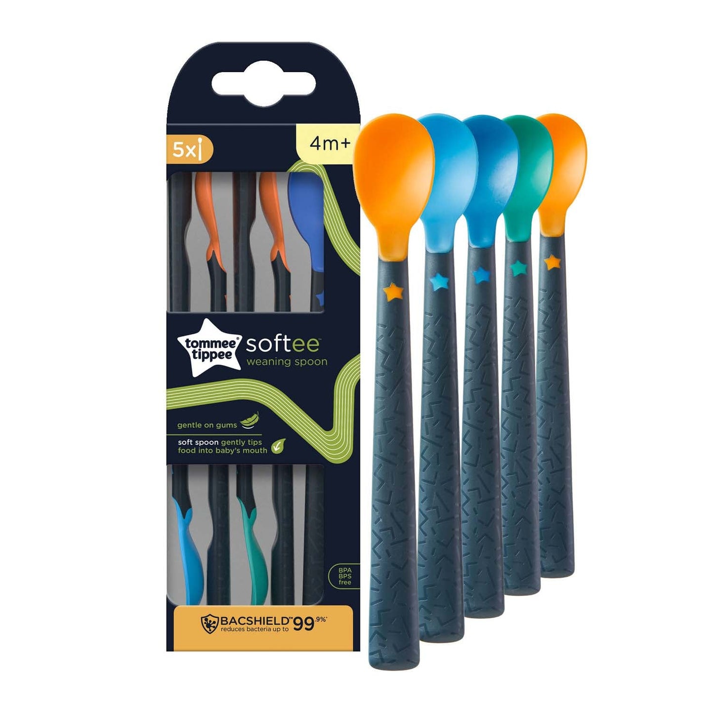 Tommee Tippee Weaning Spoons (Pack of 5) - Little Lug