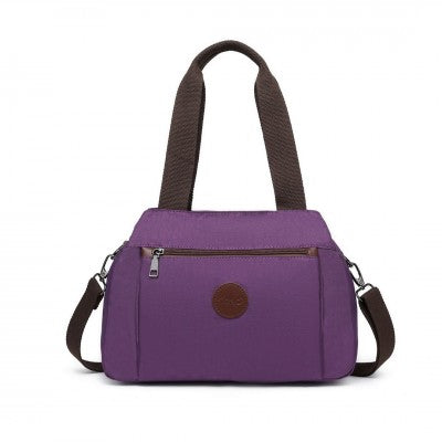 Waterproof Multi-Functional Crossbody Baby Bag (Available in Black/Grey/Purple) - Little Lug