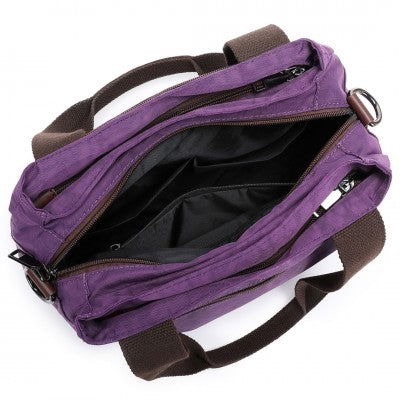 Waterproof Multi-Functional Crossbody Baby Bag (Available in Black/Grey/Purple) - Little Lug