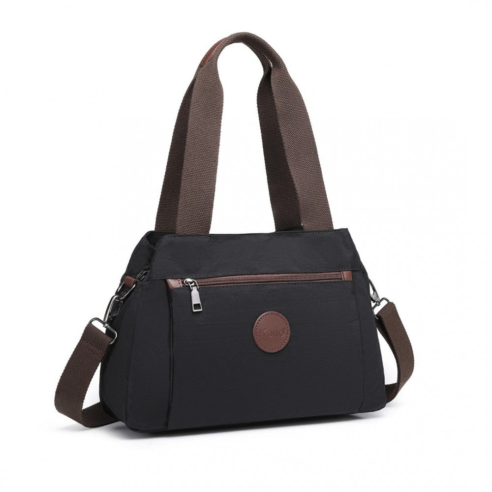 Waterproof Multi-Functional Crossbody Baby Bag (Available in Black/Grey/Purple) - Little Lug