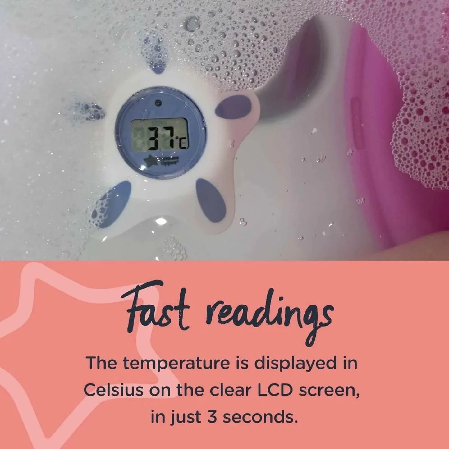 Tommee Tippee Closer to Nature Bath and Room Thermometer