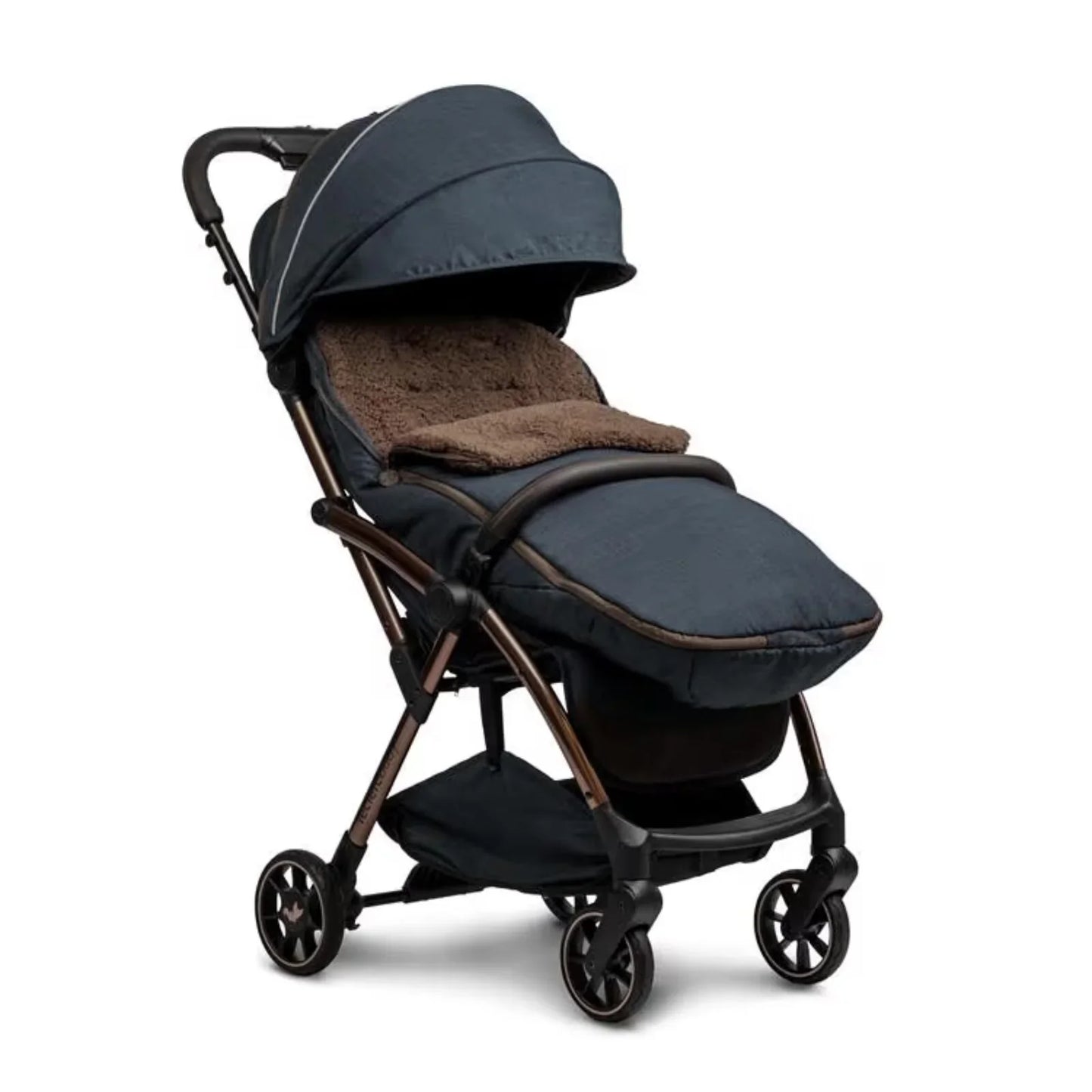 Leclerc Baby Influencer Air Footmuff Teddy - Denim Blue