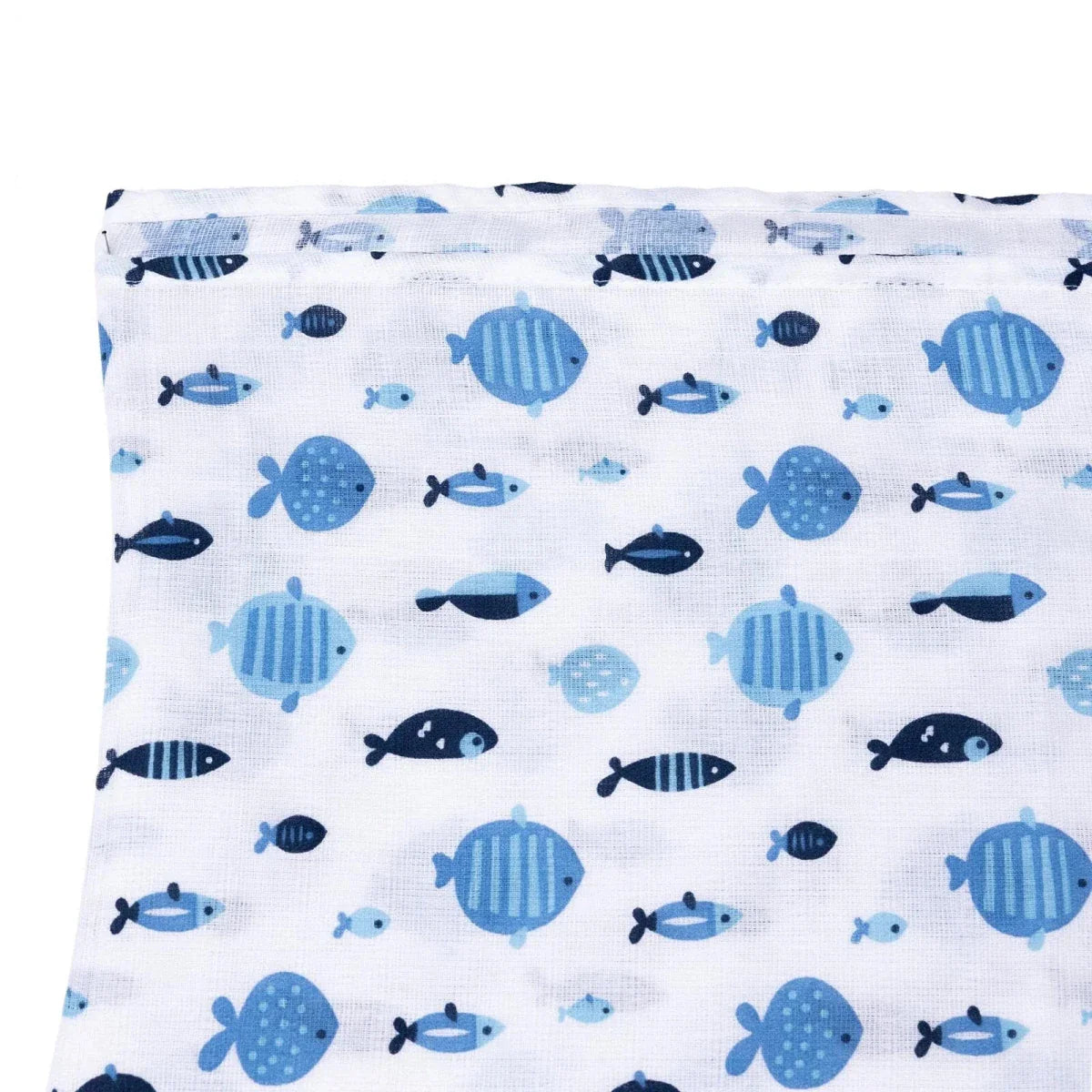 Mollia Muslin Blanket Unisex - Blue