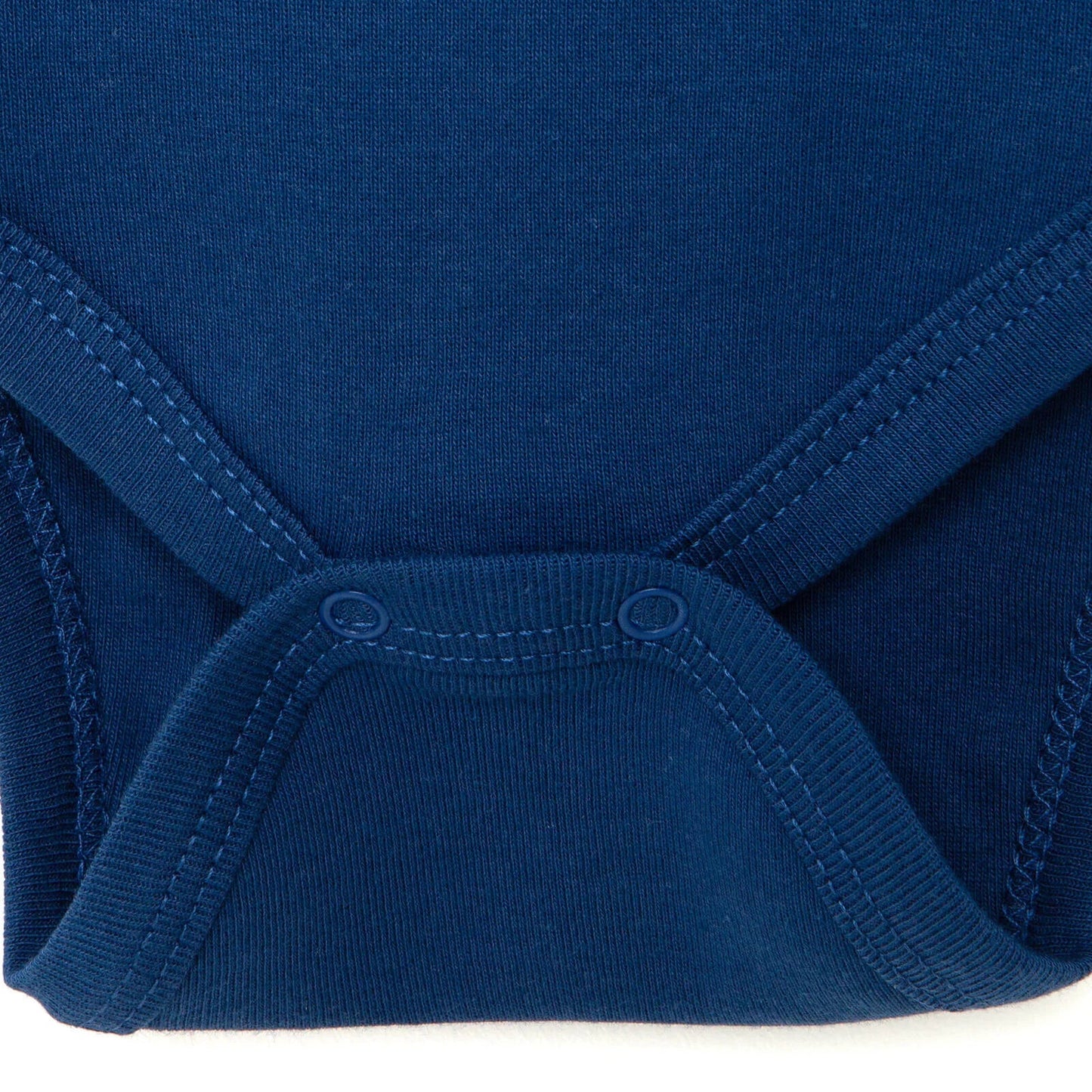 HelloBaby Baby Boy Long Sleeve Bodysuit - Navy Blue