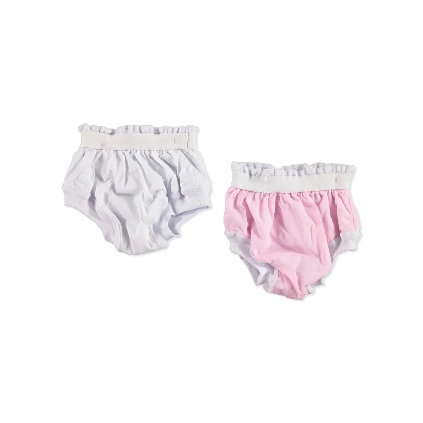 HelloBaby Baby Training Panties 2 pcs - Pink & White