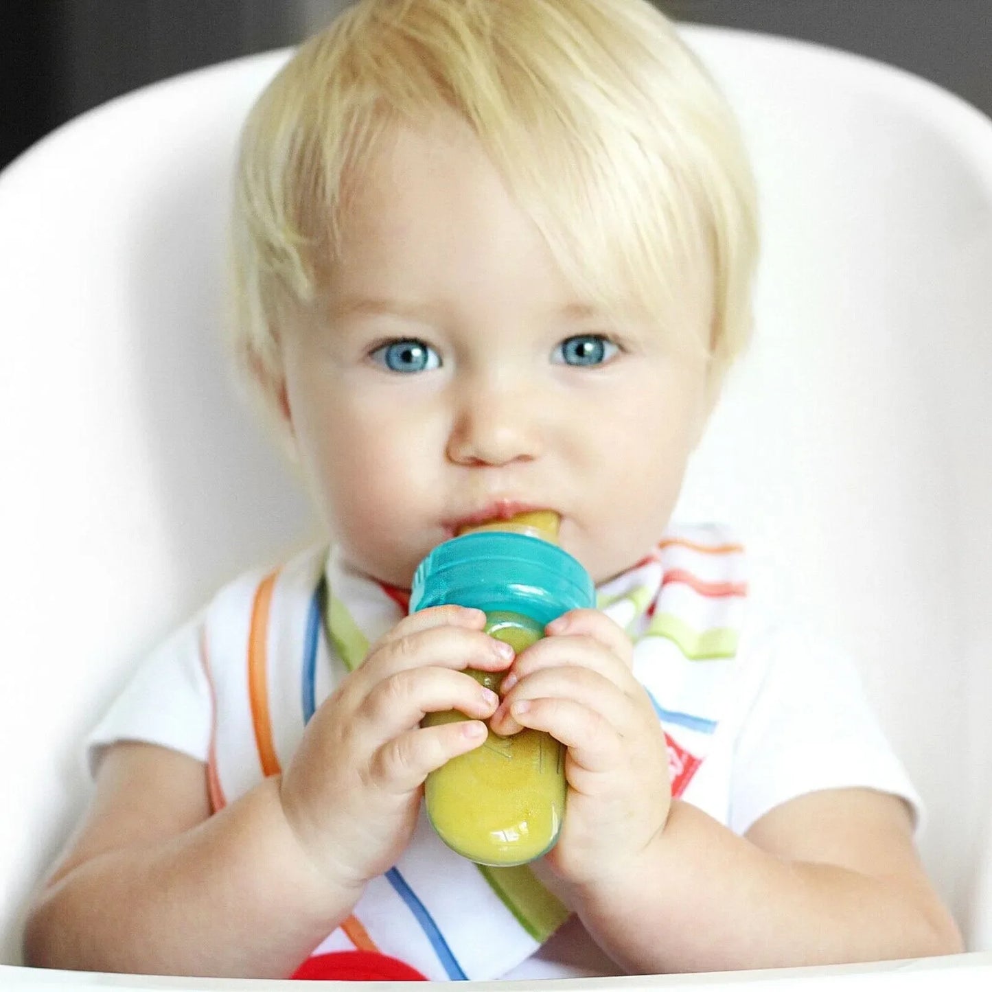 Nuby EZ Squeeze Weaning Feeder