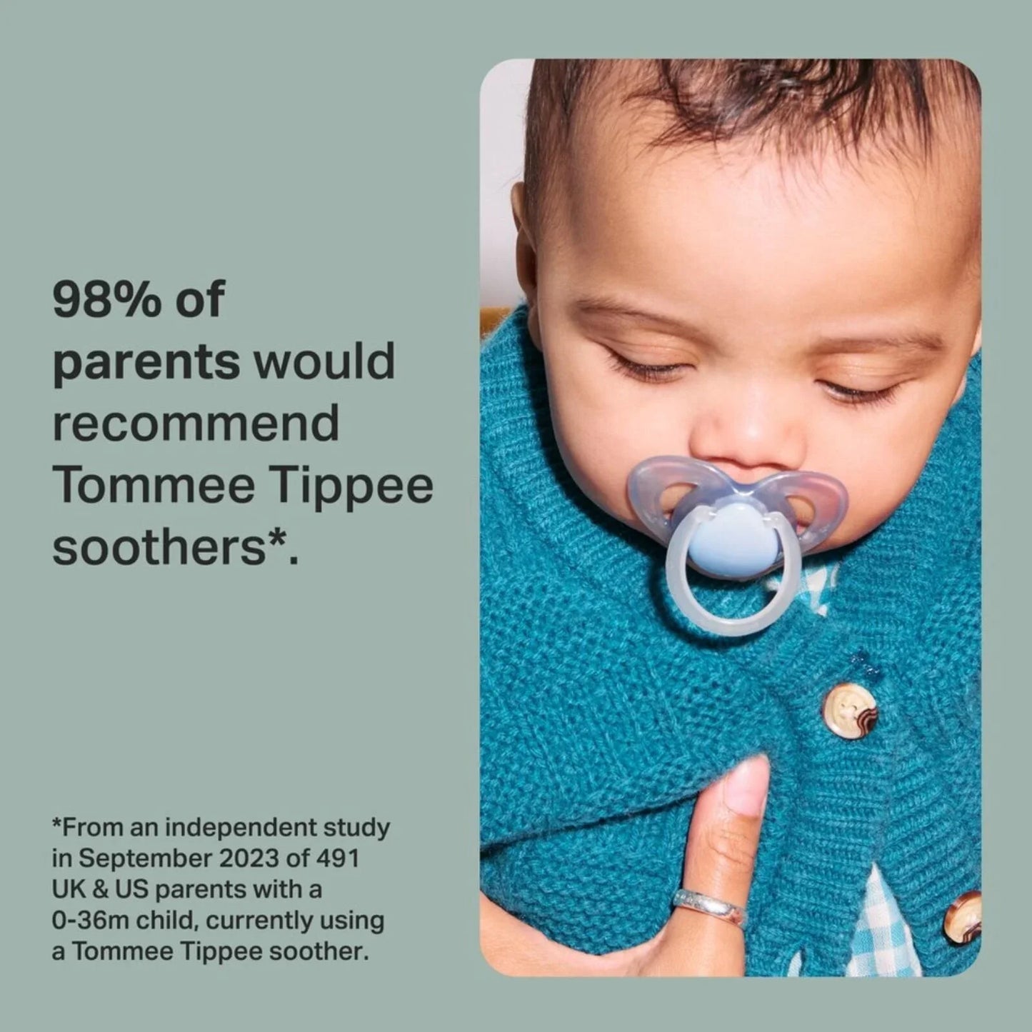 Tommee Tippee Night Time Soother 18-36 months Pack of 2 Assorted