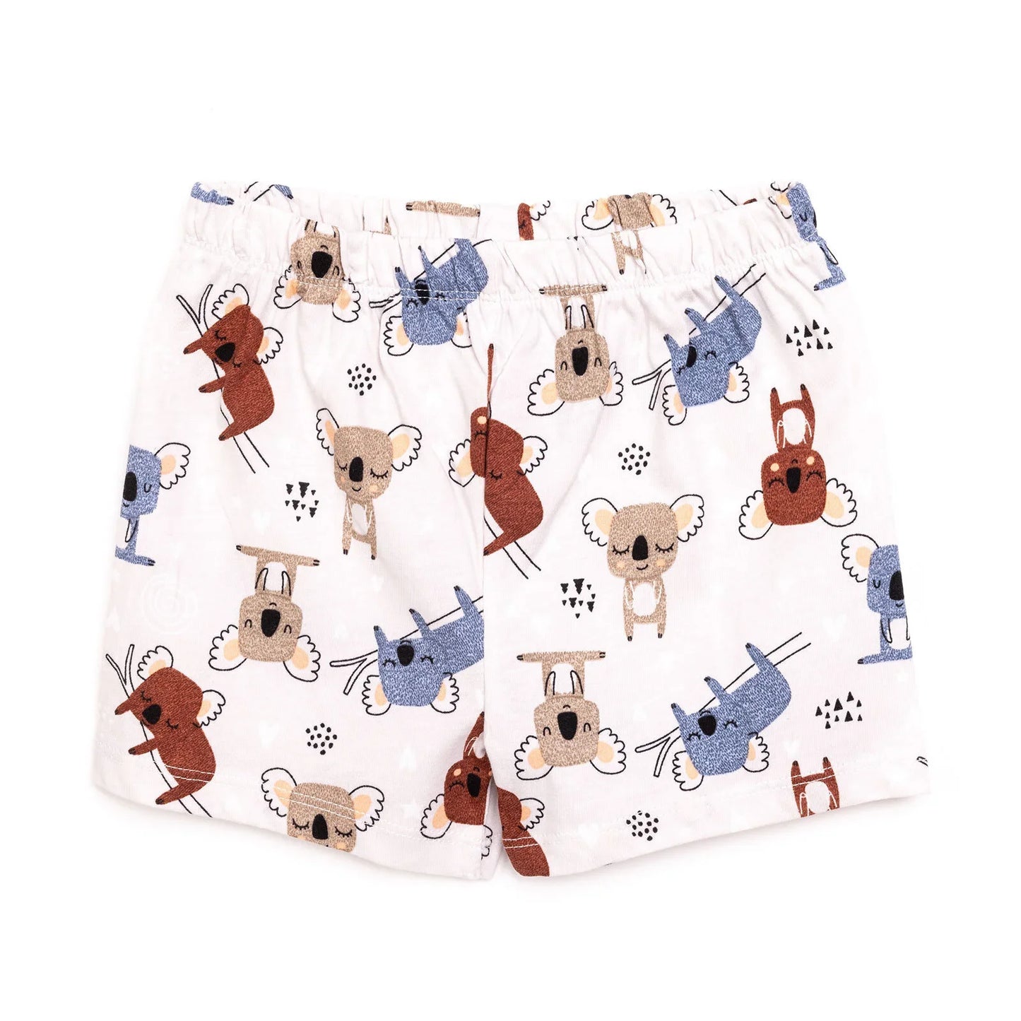 HelloBaby Baby Boy Short Sleeve Pyjamas Set - Beige