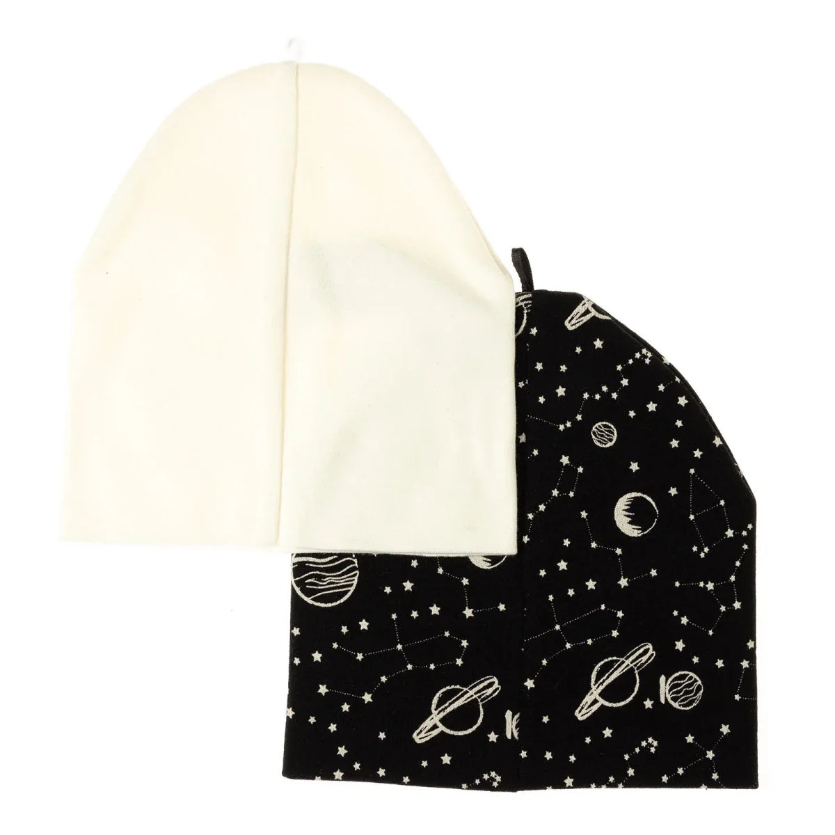Little Plane Boys 2-Pack Hat Space - Black